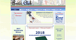 Desktop Screenshot of amiciclub.org